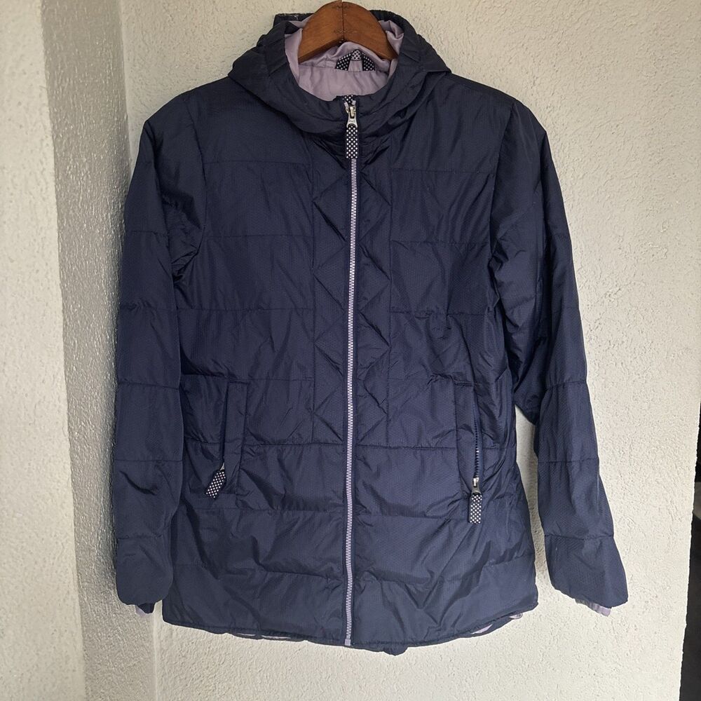 Lands End Winter Purple Jacket Youth Size 16